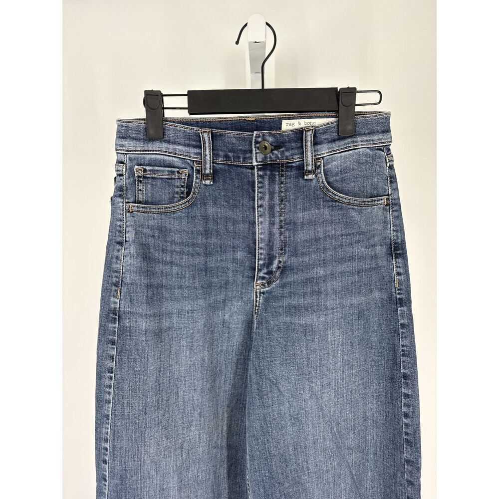 rag & bone Wide Leg Serena Cropped Denim - Picture 4 of 8
